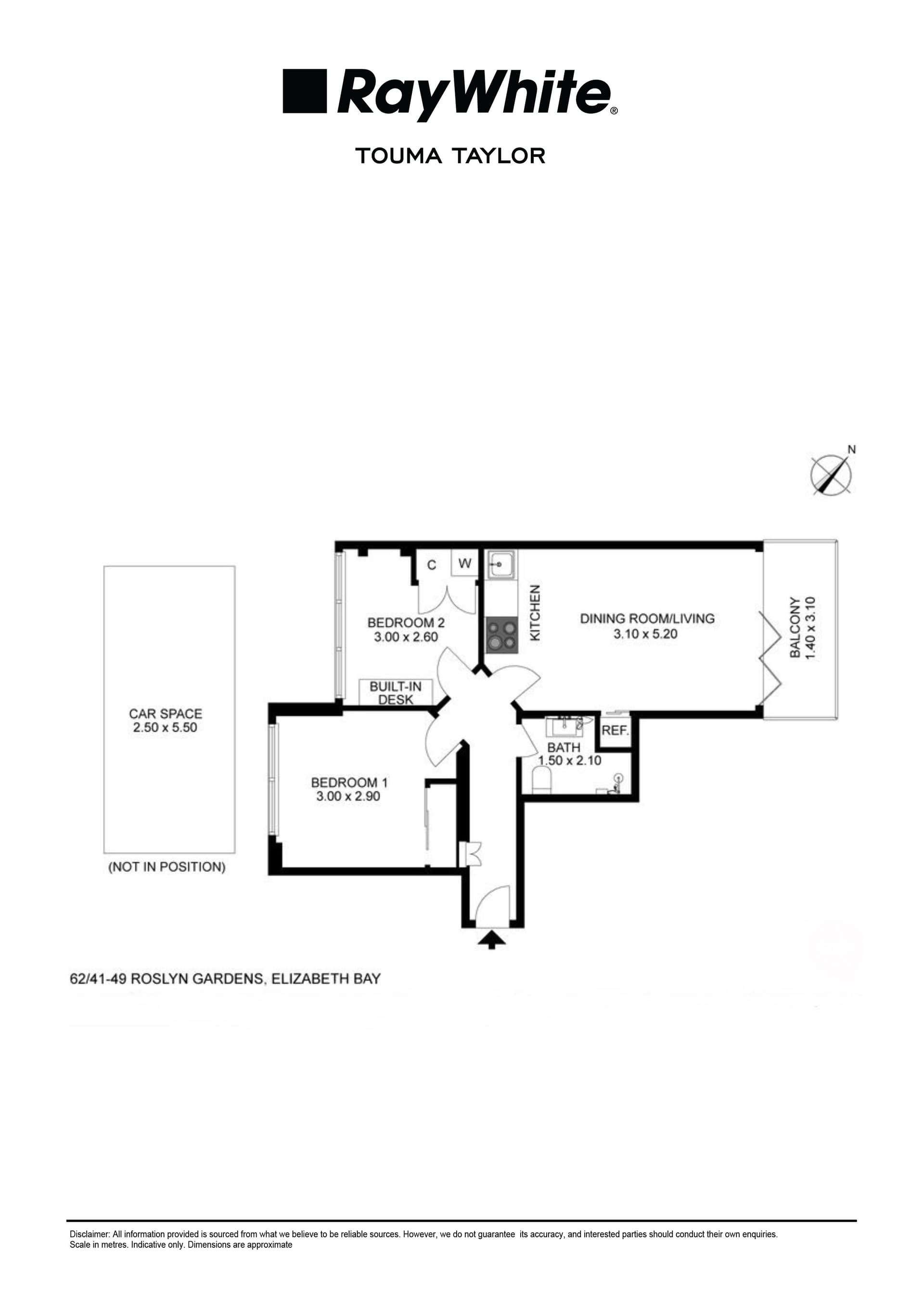 62/41-49 Roslyn Gardens, Elizabeth Bay NSW